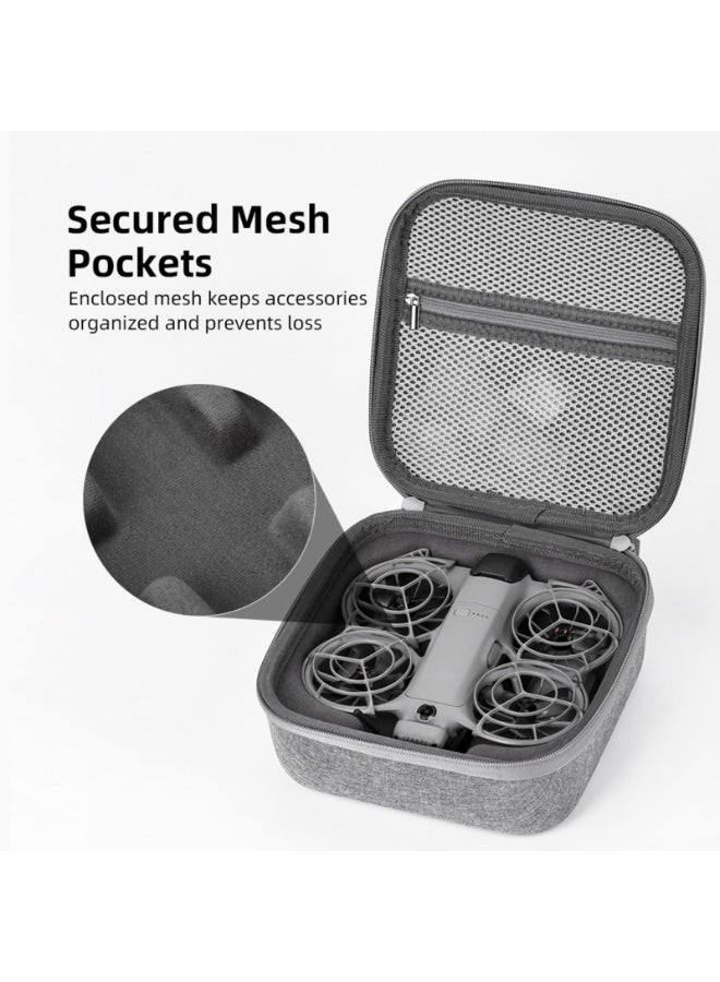 Portable Nylon Carrying Bag for DJI Neo 2 For RC-N3 Remote Control Storage Bag with Integrated Shock-absorbing Lining Anti-shock Drop-proof and Anti-compression - Image 4